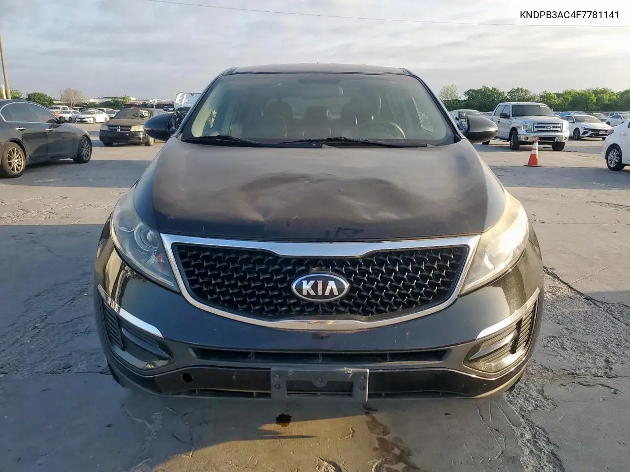 2015 Kia Sportage Lx VIN: KNDPB3AC4F7781141 Lot: 53682465