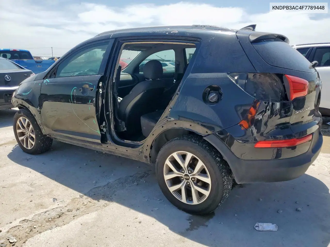 2015 Kia Sportage Lx VIN: KNDPB3AC4F7789448 Lot: 56483795