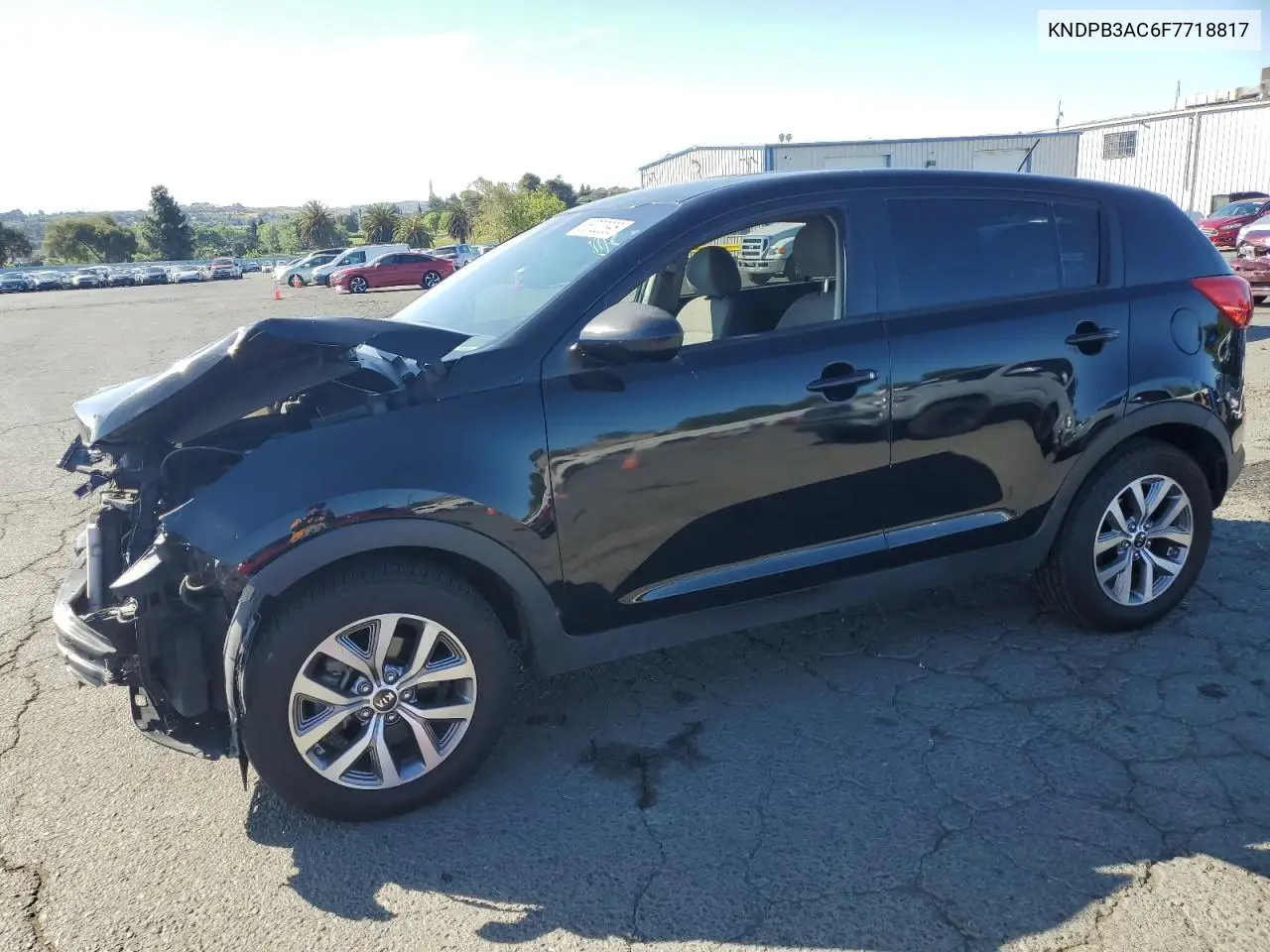 2015 Kia Sportage Lx VIN: KNDPB3AC6F7718817 Lot: 56722895