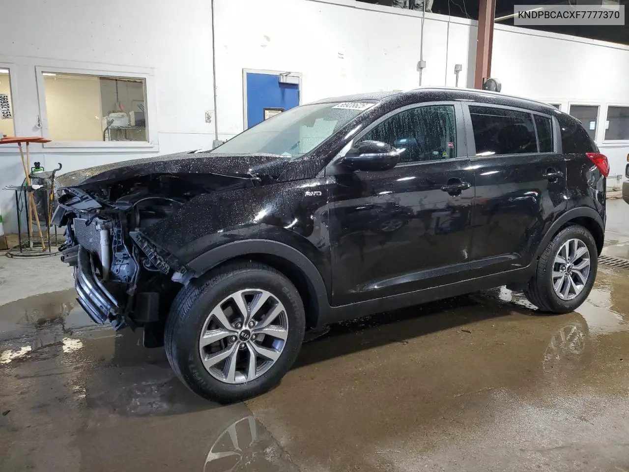 2015 Kia Sportage Lx VIN: KNDPBCACXF7777370 Lot: 56928625