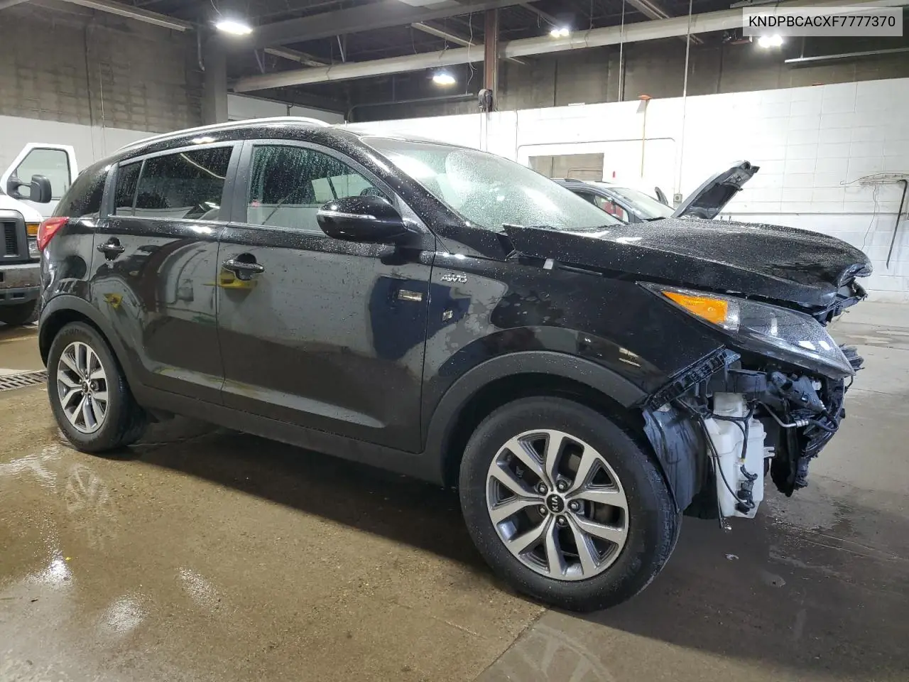 2015 Kia Sportage Lx VIN: KNDPBCACXF7777370 Lot: 56928625