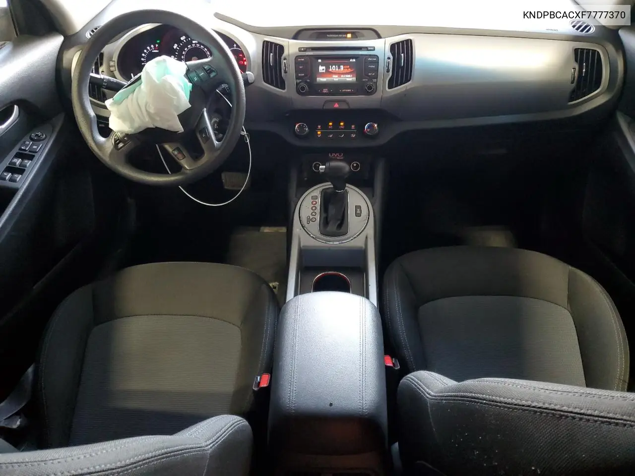 2015 Kia Sportage Lx VIN: KNDPBCACXF7777370 Lot: 56928625