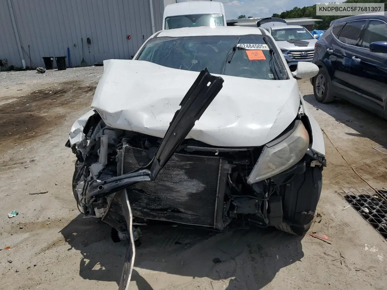 2015 Kia Sportage Lx VIN: KNDPBCAC5F7681307 Lot: 62484505