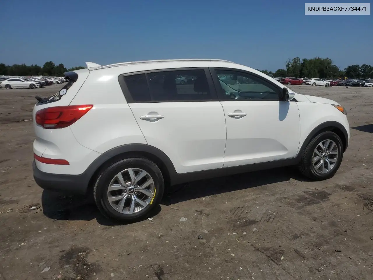 2015 Kia Sportage Lx VIN: KNDPB3ACXF7734471 Lot: 62627685