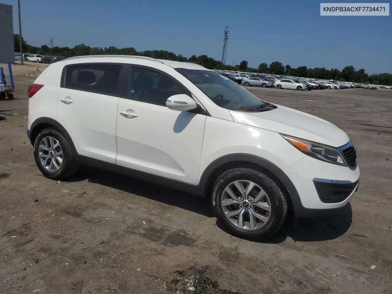 2015 Kia Sportage Lx VIN: KNDPB3ACXF7734471 Lot: 62627685