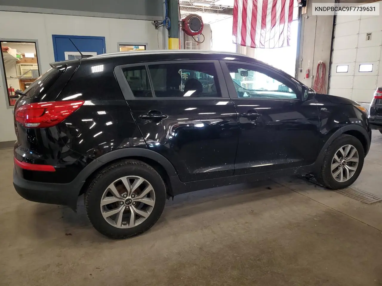 2015 Kia Sportage Lx VIN: KNDPBCAC9F7739631 Lot: 62631845