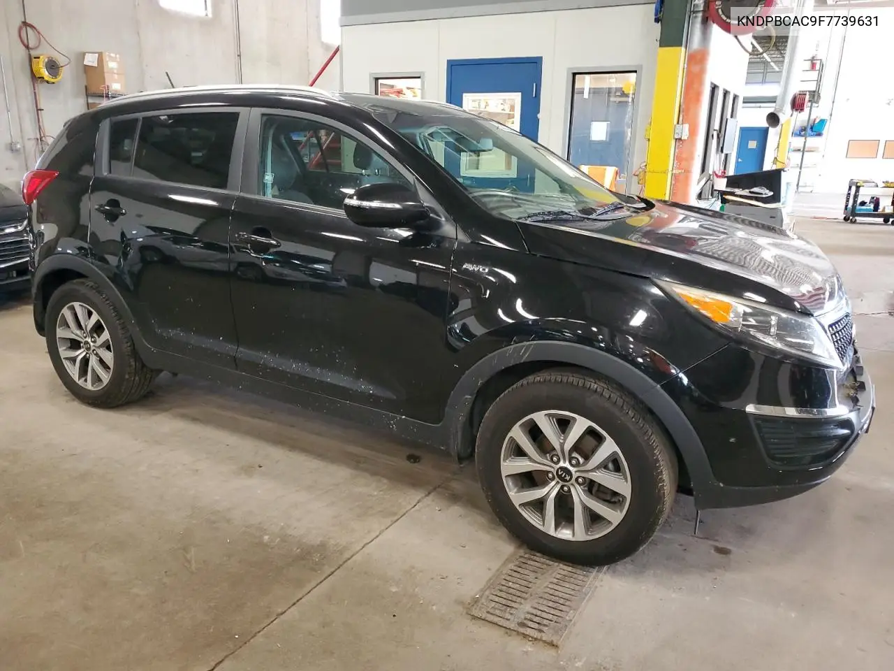 2015 Kia Sportage Lx VIN: KNDPBCAC9F7739631 Lot: 62631845