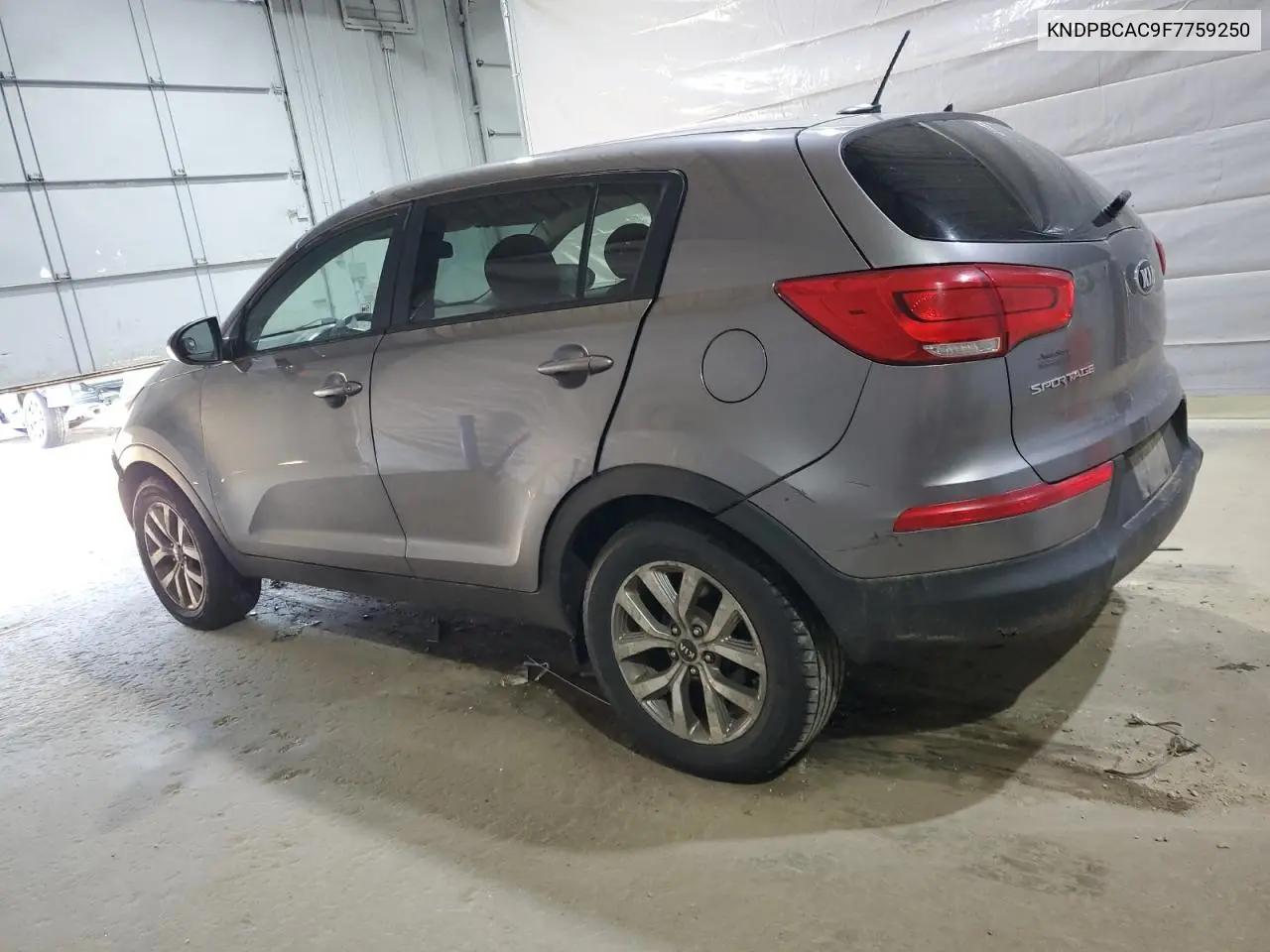 2015 Kia Sportage Lx VIN: KNDPBCAC9F7759250 Lot: 62661925