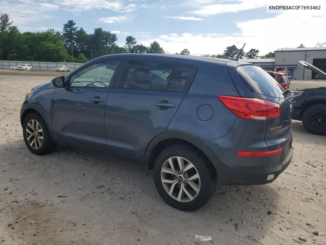 2015 Kia Sportage Lx VIN: KNDPB3AC0F7693462 Lot: 62807655