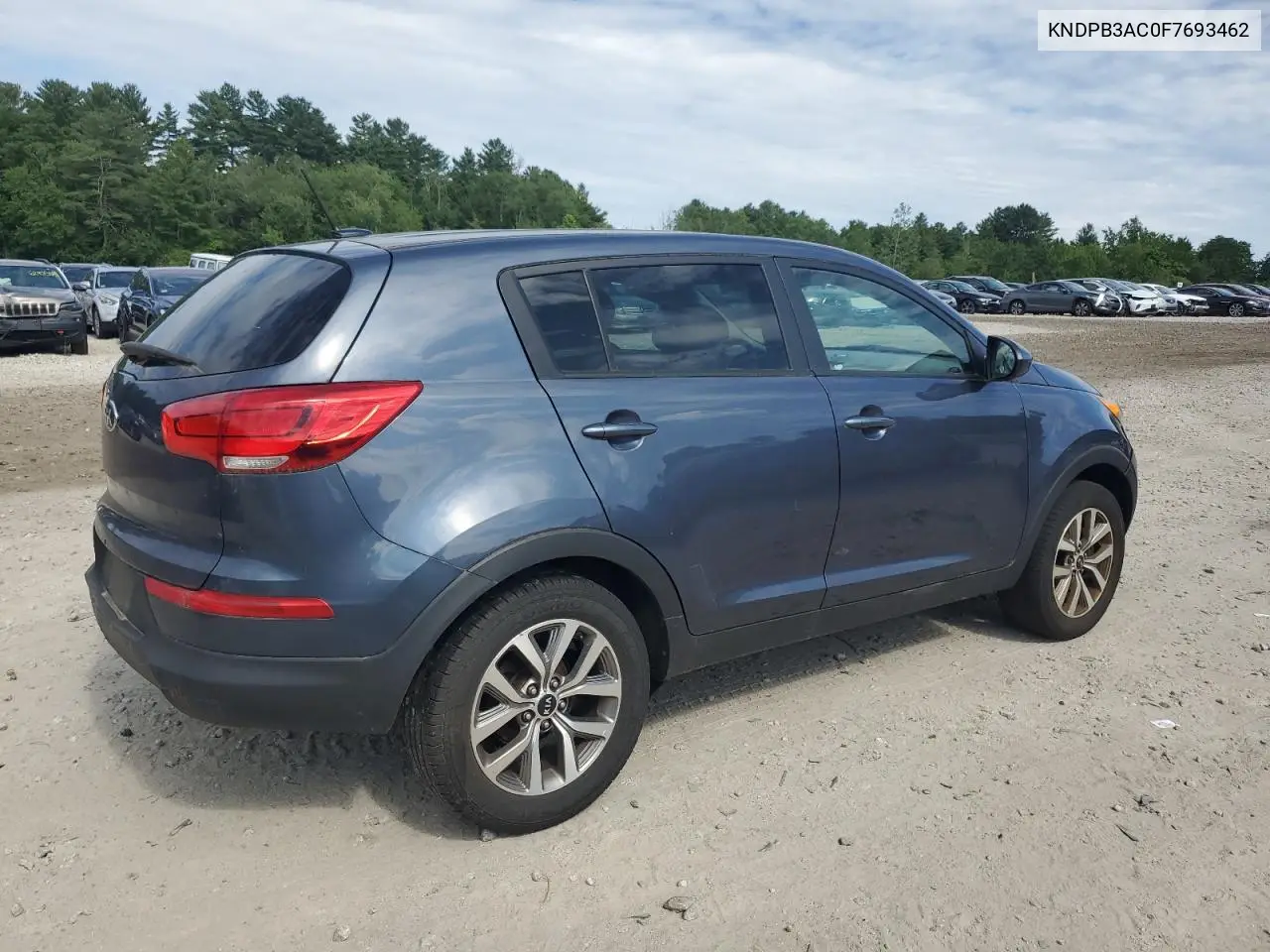 2015 Kia Sportage Lx VIN: KNDPB3AC0F7693462 Lot: 62807655