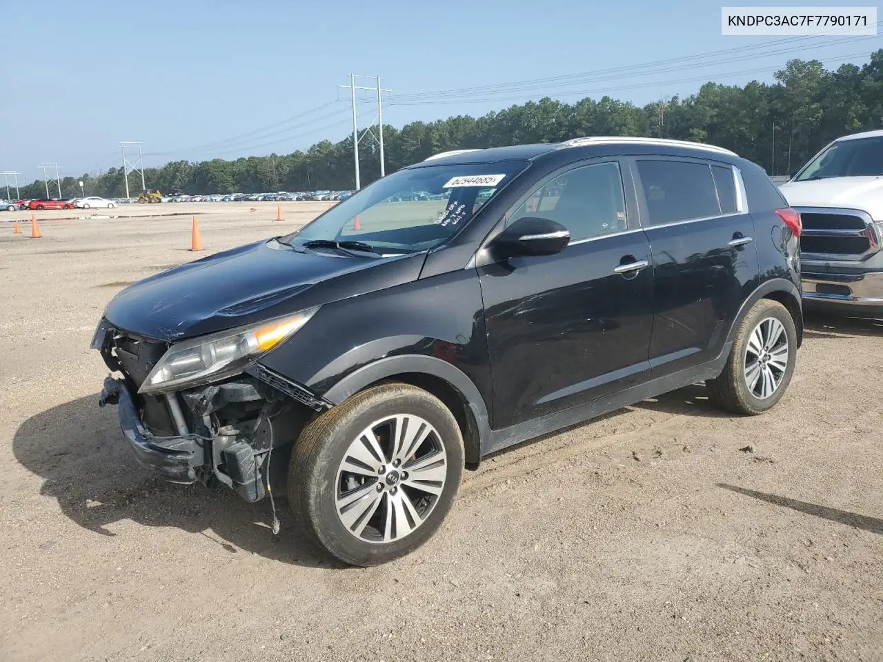 2015 Kia Sportage Ex VIN: KNDPC3AC7F7790171 Lot: 62944685