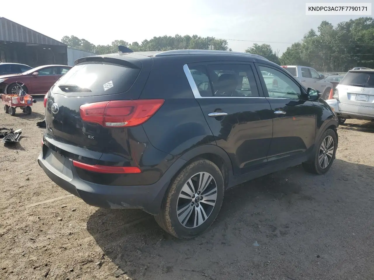 2015 Kia Sportage Ex VIN: KNDPC3AC7F7790171 Lot: 62944685