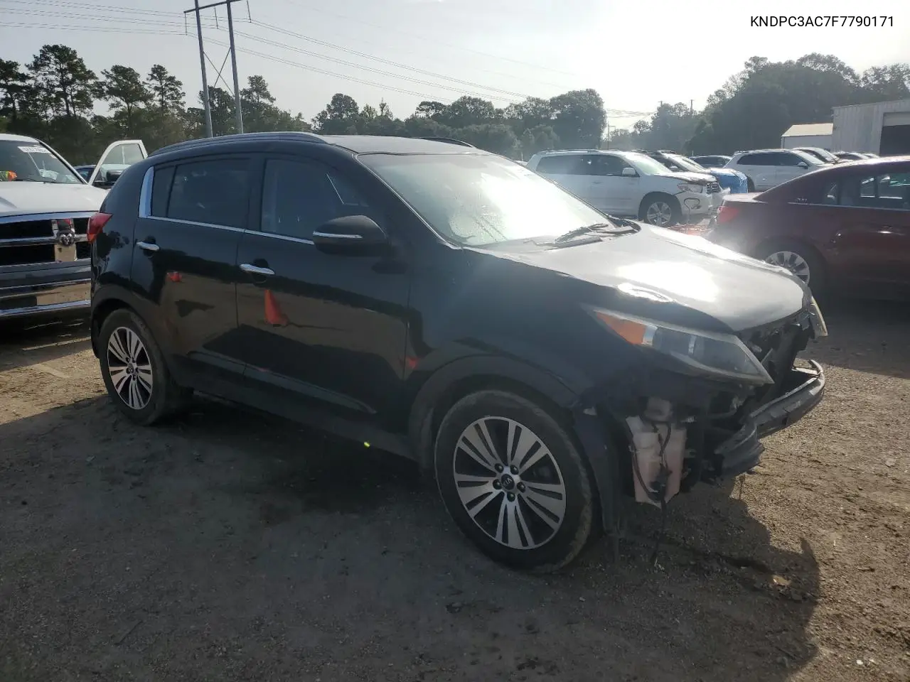2015 Kia Sportage Ex VIN: KNDPC3AC7F7790171 Lot: 62944685