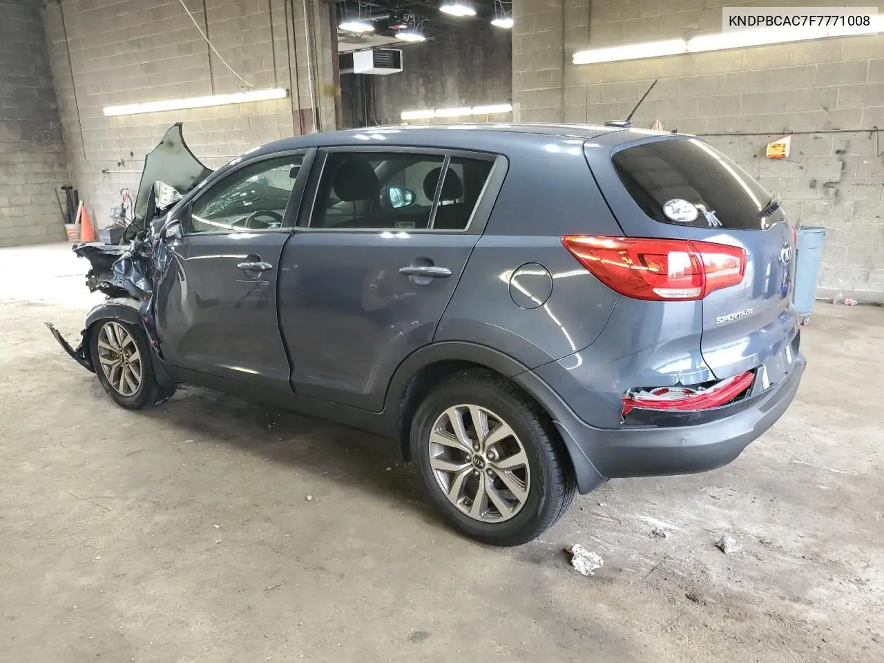 2015 Kia Sportage Lx VIN: KNDPBCAC7F7771008 Lot: 63142045