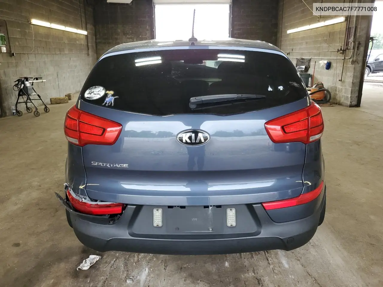 2015 Kia Sportage Lx VIN: KNDPBCAC7F7771008 Lot: 63142045