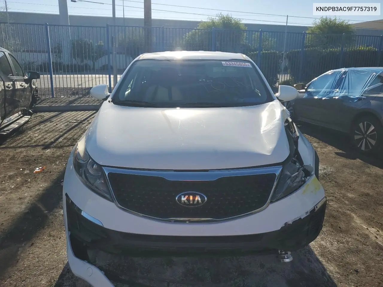 2015 Kia Sportage Lx VIN: KNDPB3AC9F7757319 Lot: 63345855