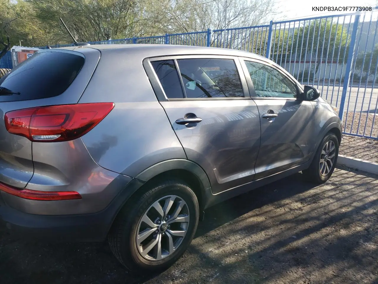 2015 Kia Sportage Lx VIN: KNDPB3AC9F7773908 Lot: 63347025