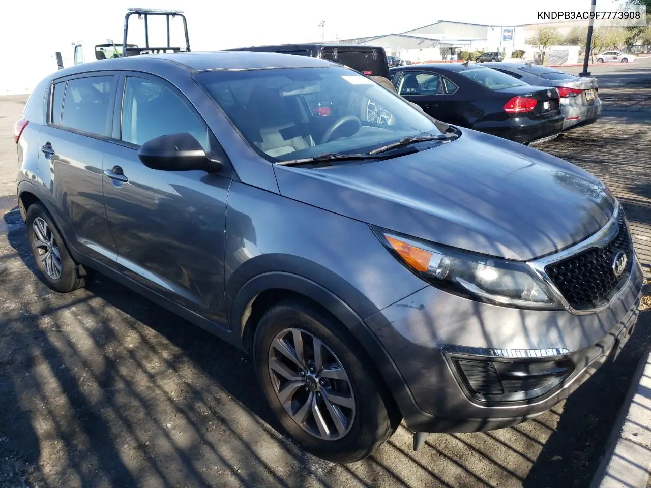 2015 Kia Sportage Lx VIN: KNDPB3AC9F7773908 Lot: 63347025