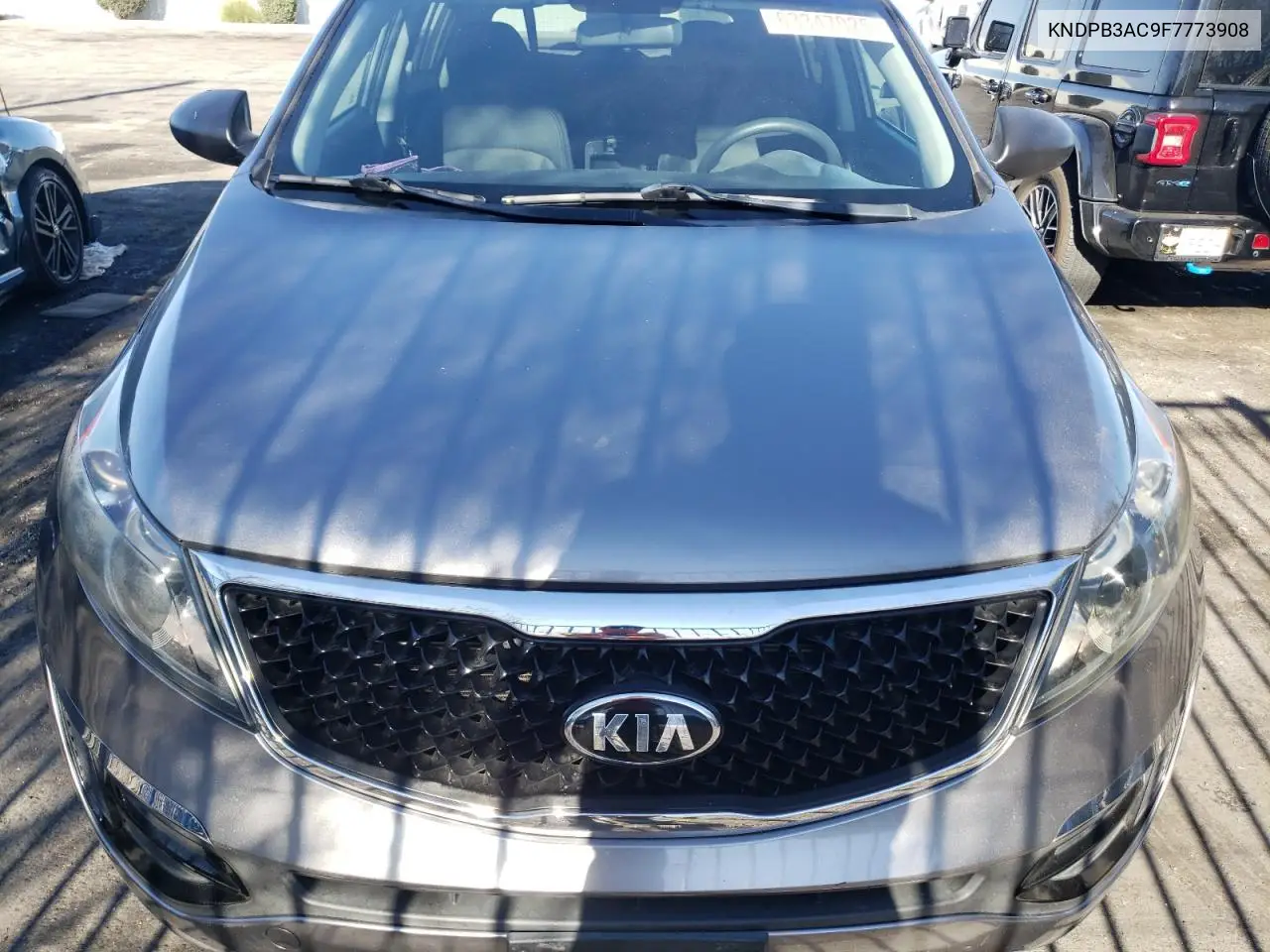 2015 Kia Sportage Lx VIN: KNDPB3AC9F7773908 Lot: 63347025