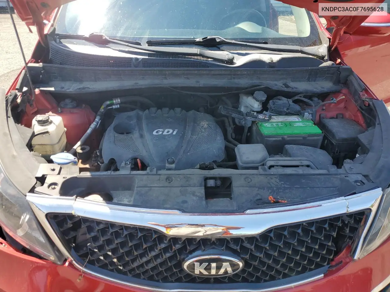 2015 Kia Sportage Ex VIN: KNDPC3AC0F7695628 Lot: 66330305