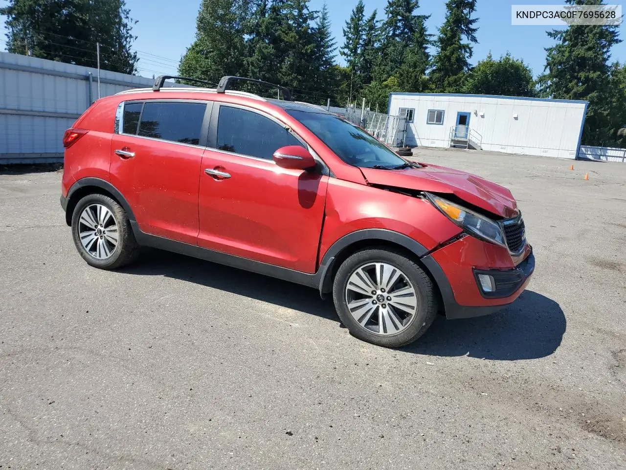 2015 Kia Sportage Ex VIN: KNDPC3AC0F7695628 Lot: 66330305