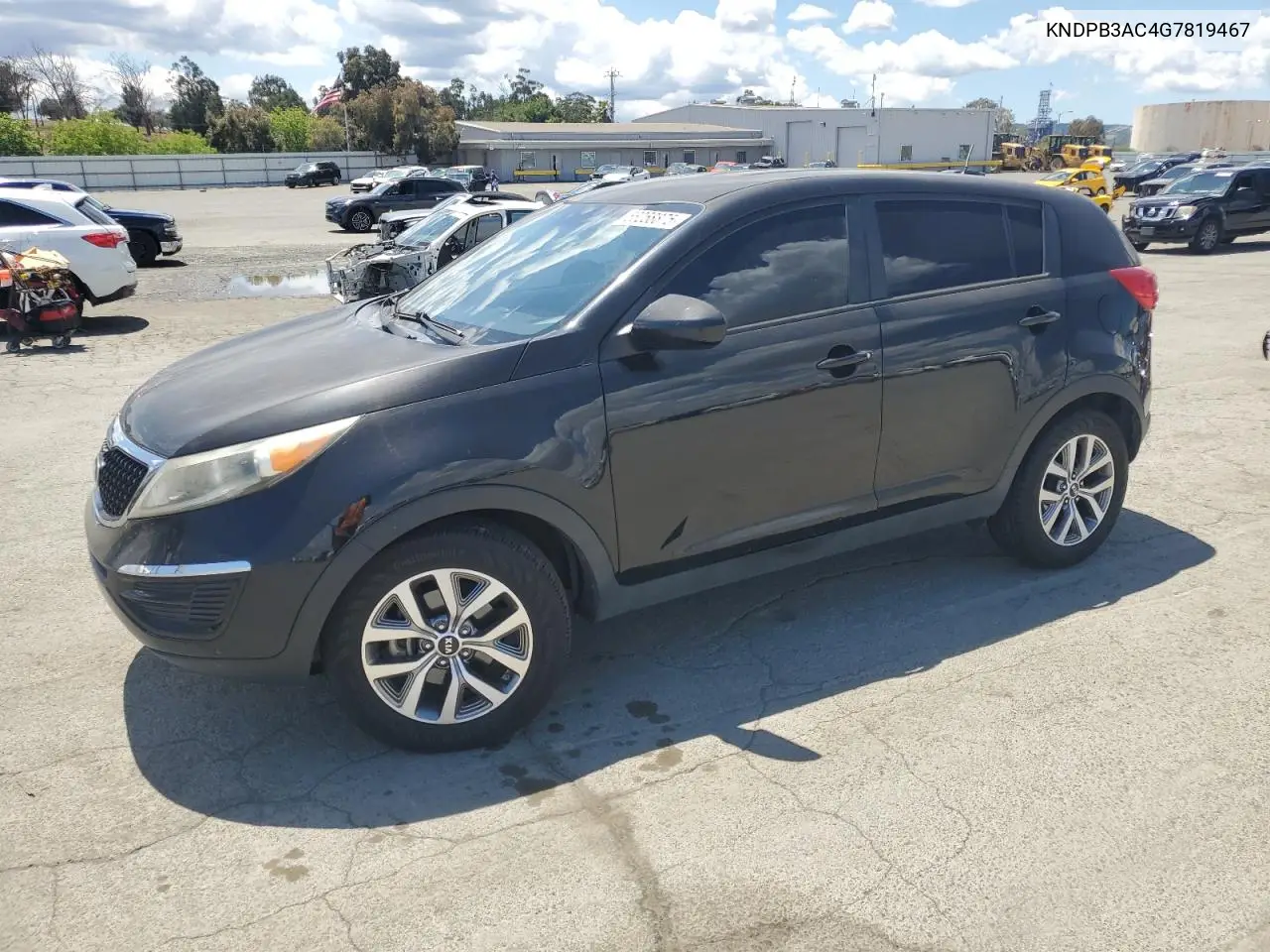 2016 Kia Sportage Lx VIN: KNDPB3AC4G7819467 Lot: 56258875