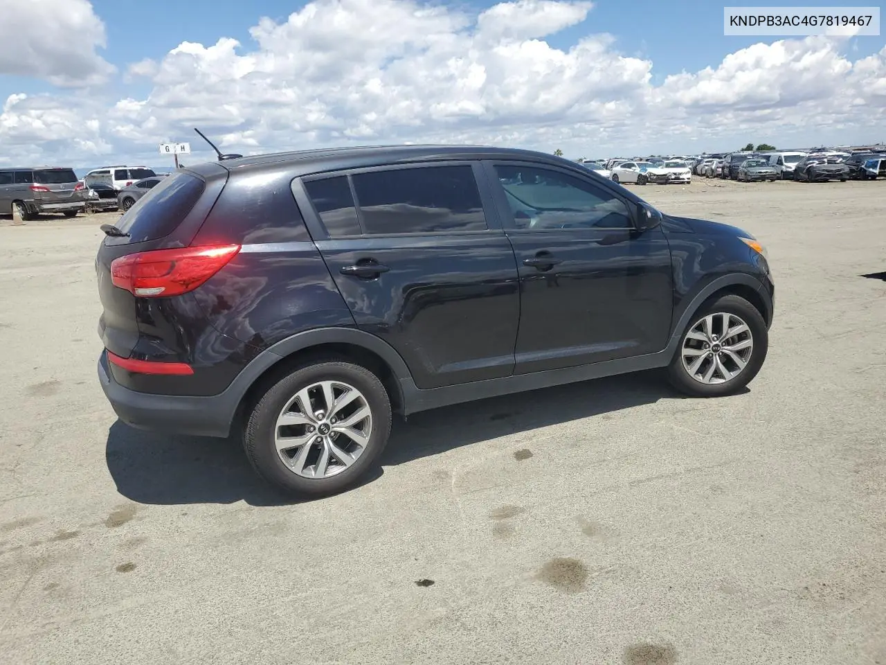 2016 Kia Sportage Lx VIN: KNDPB3AC4G7819467 Lot: 56258875