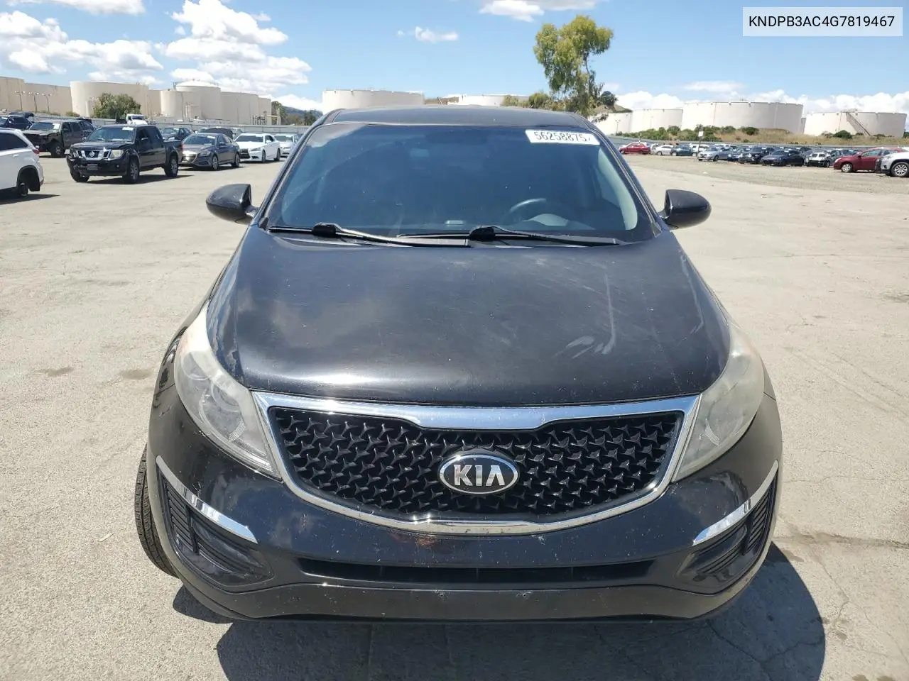 2016 Kia Sportage Lx VIN: KNDPB3AC4G7819467 Lot: 56258875