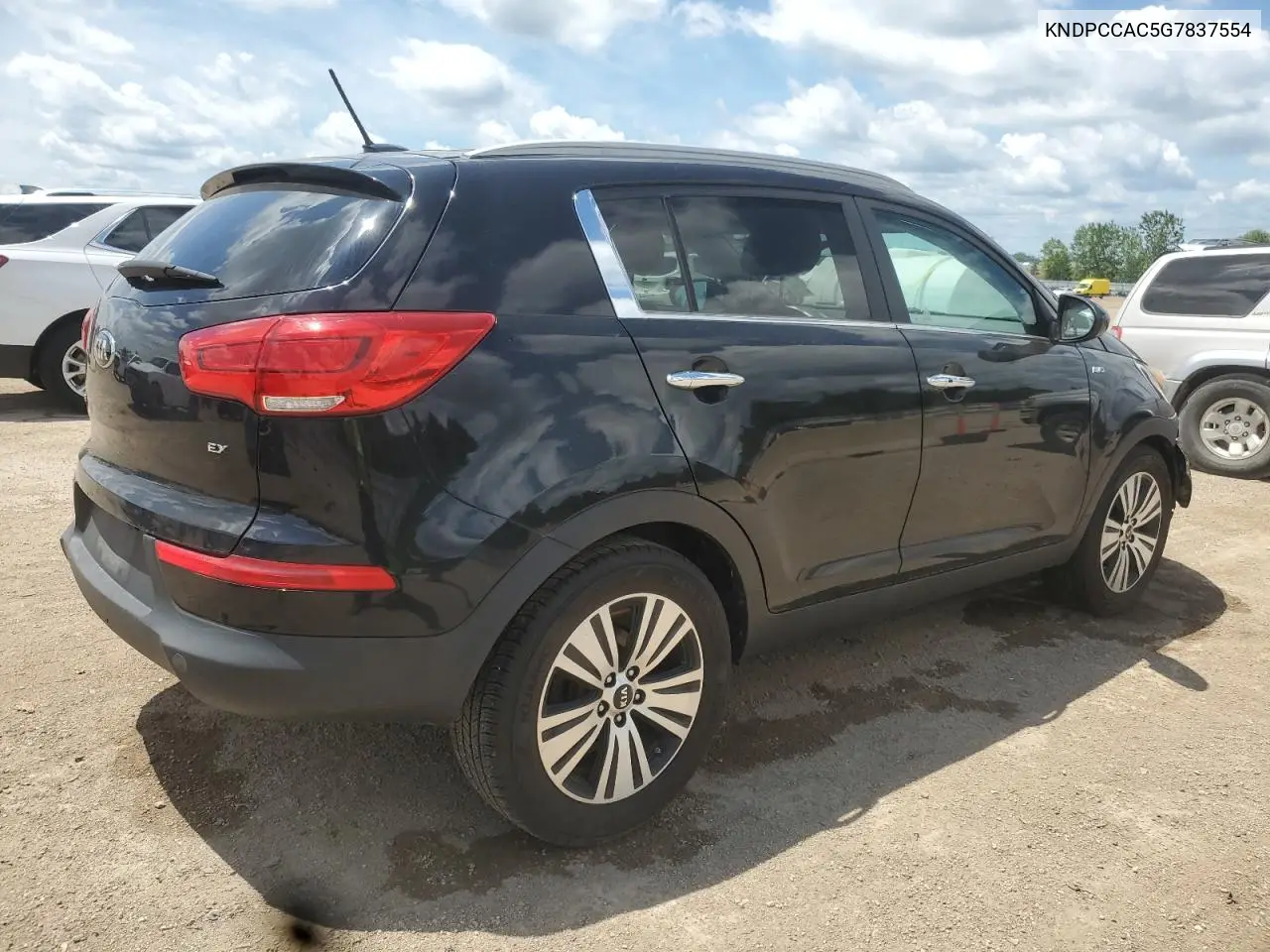 2016 Kia Sportage Ex VIN: KNDPCCAC5G7837554 Lot: 61977125