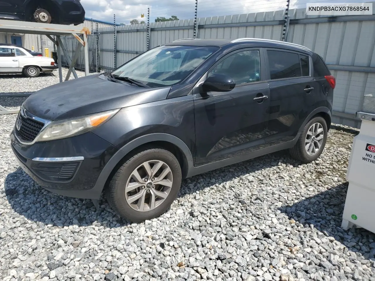 2016 Kia Sportage Lx VIN: KNDPB3ACXG7868544 Lot: 62875615
