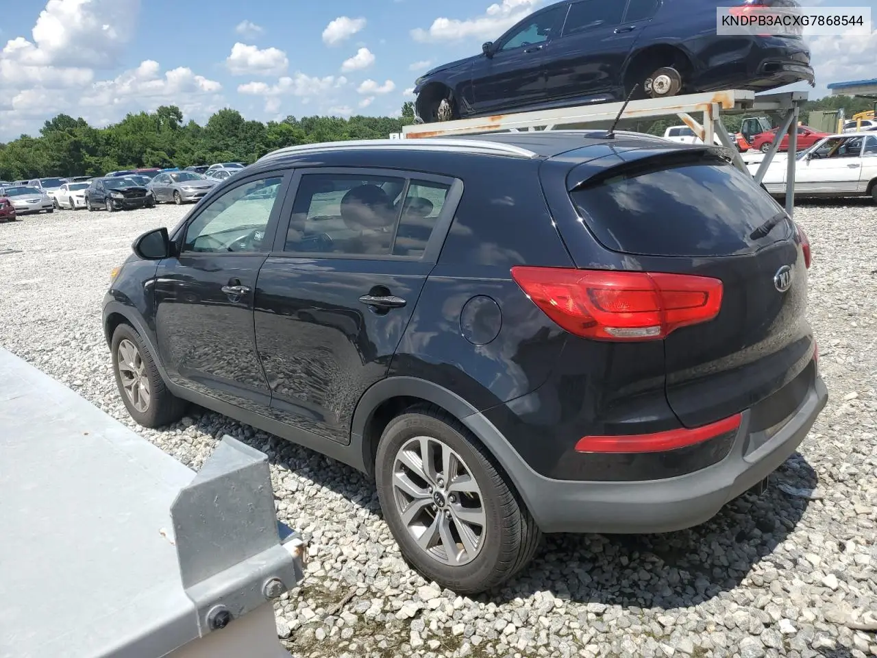 2016 Kia Sportage Lx VIN: KNDPB3ACXG7868544 Lot: 62875615