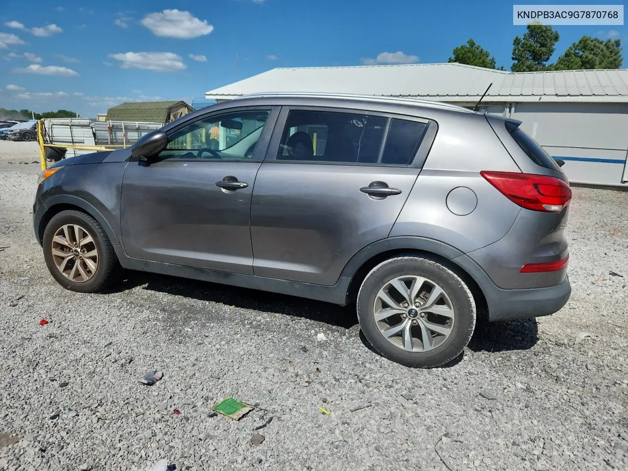 2016 Kia Sportage Lx VIN: KNDPB3AC9G7870768 Lot: 65933435