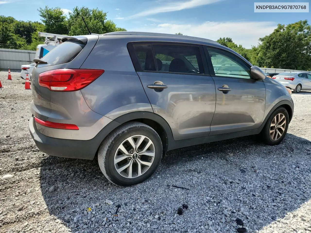 2016 Kia Sportage Lx VIN: KNDPB3AC9G7870768 Lot: 65933435