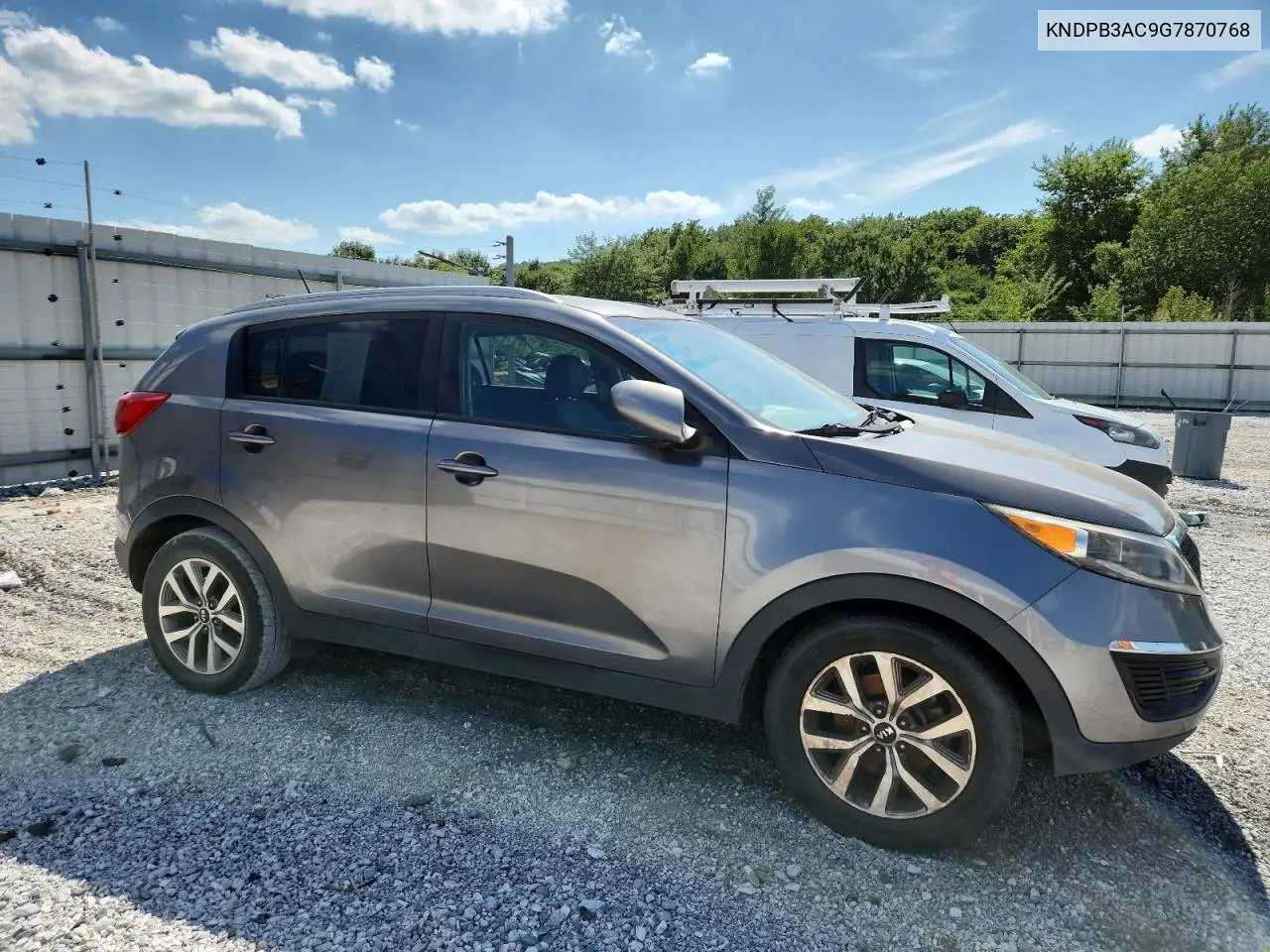2016 Kia Sportage Lx VIN: KNDPB3AC9G7870768 Lot: 65933435