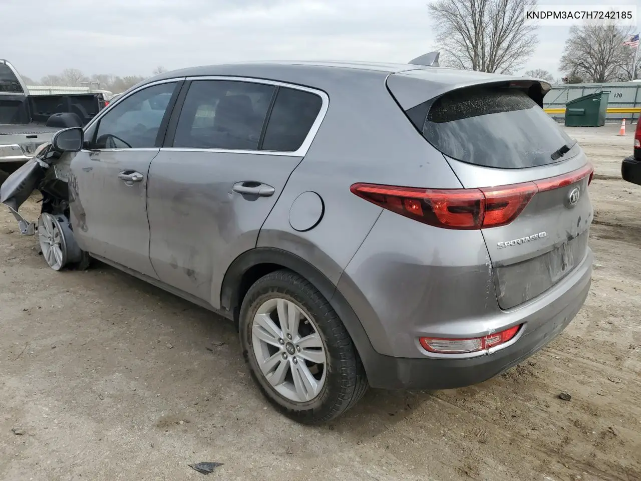 2017 Kia Sportage Lx VIN: KNDPM3AC7H7242185 Lot: 49840695