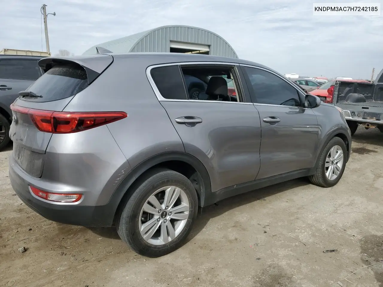 2017 Kia Sportage Lx VIN: KNDPM3AC7H7242185 Lot: 49840695