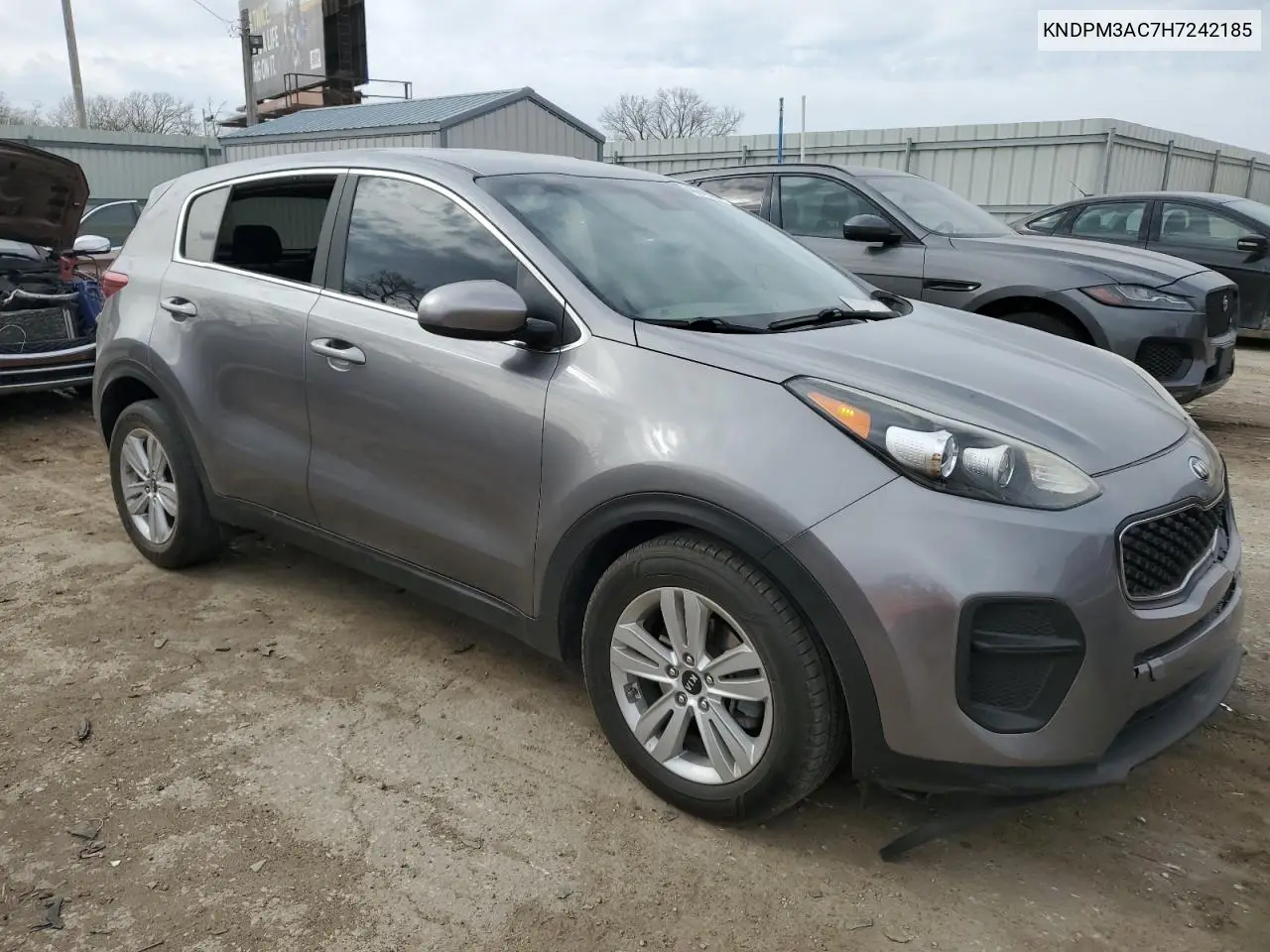 2017 Kia Sportage Lx VIN: KNDPM3AC7H7242185 Lot: 49840695