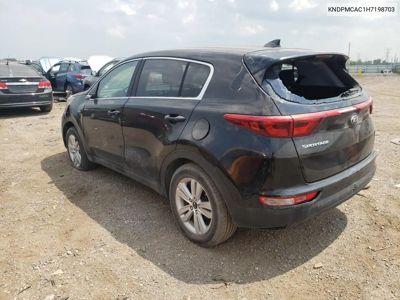 2017 Kia Sportage Lx VIN: KNDPMCAC1H7198703 Lot: 52879095