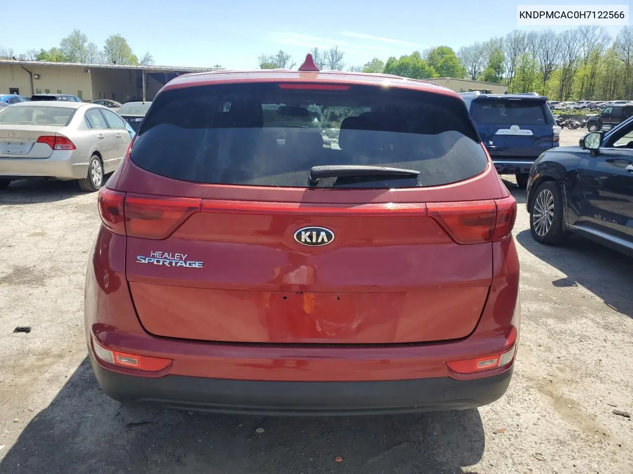 2017 Kia Sportage Lx VIN: KNDPMCAC0H7122566 Lot: 55046825