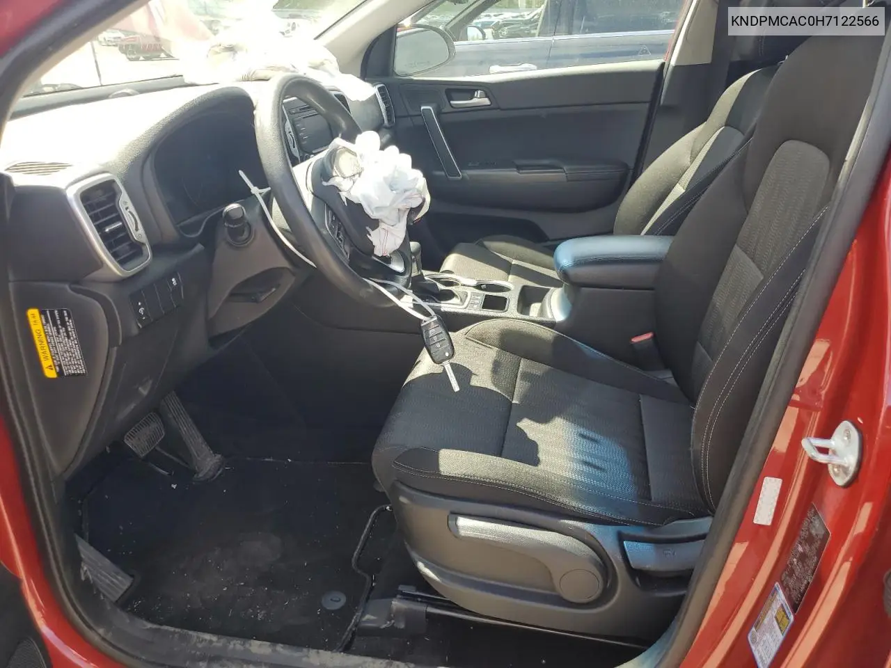 2017 Kia Sportage Lx VIN: KNDPMCAC0H7122566 Lot: 55046825