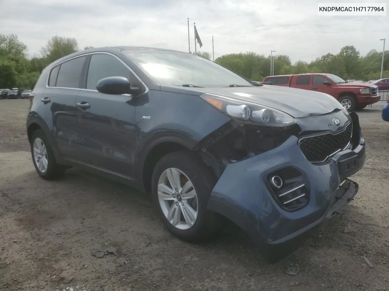 2017 Kia Sportage Lx VIN: KNDPMCAC1H7177964 Lot: 55766145
