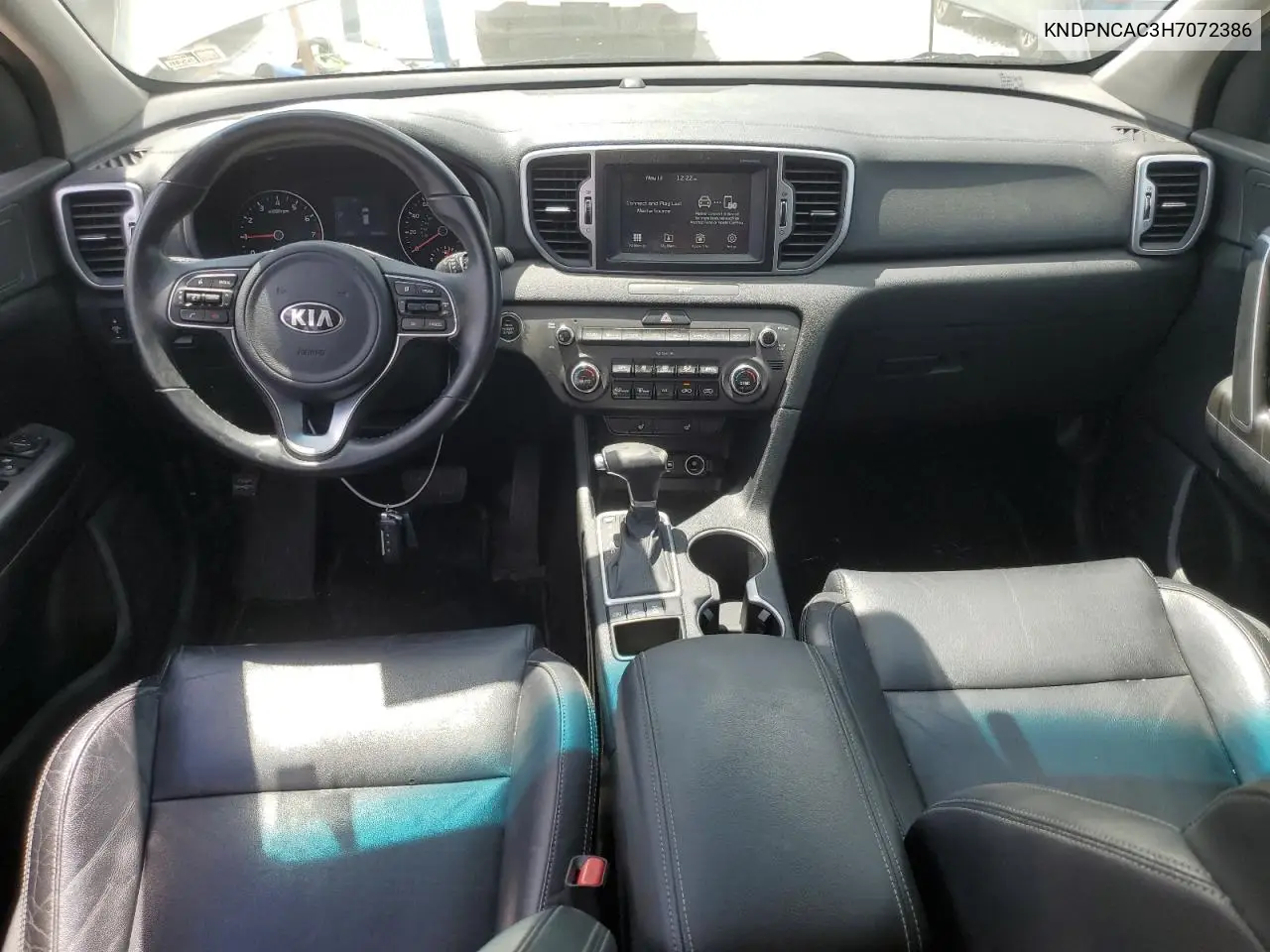 2017 Kia Sportage Ex VIN: KNDPNCAC3H7072386 Lot: 56483025