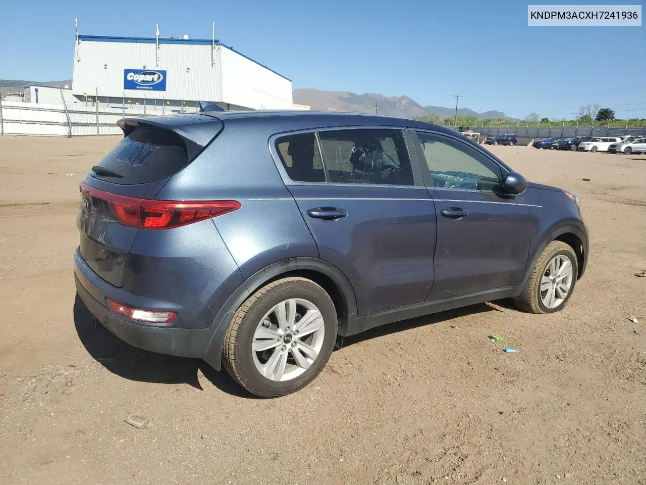 2017 Kia Sportage Lx VIN: KNDPM3ACXH7241936 Lot: 56506785