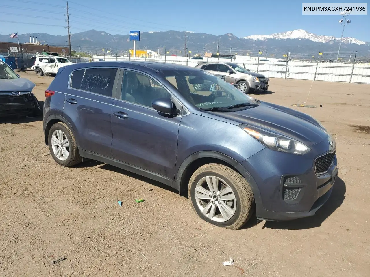 2017 Kia Sportage Lx VIN: KNDPM3ACXH7241936 Lot: 56506785