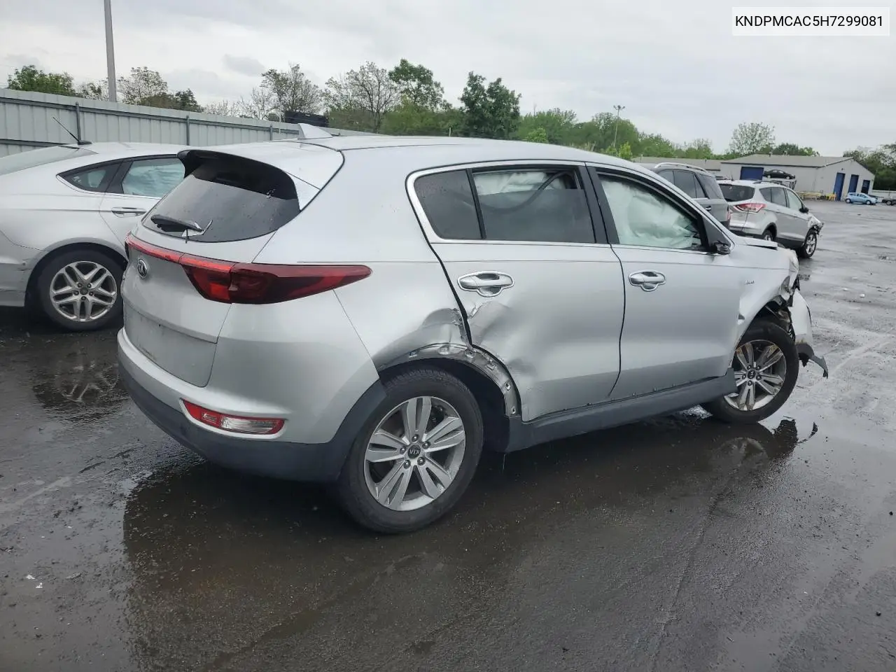2017 Kia Sportage Lx VIN: KNDPMCAC5H7299081 Lot: 56608895