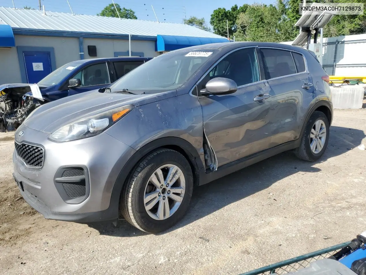 2017 Kia Sportage Lx VIN: KNDPM3AC0H7129873 Lot: 56628775