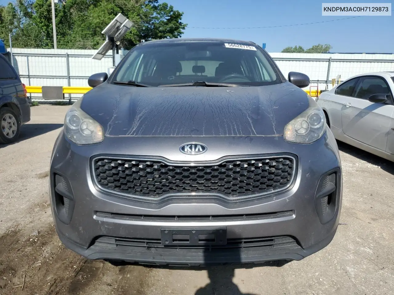 2017 Kia Sportage Lx VIN: KNDPM3AC0H7129873 Lot: 56628775