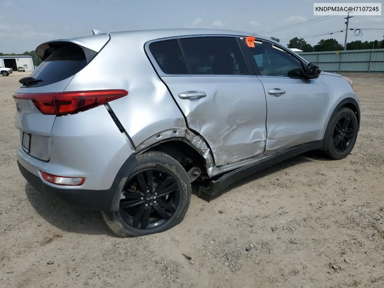 2017 Kia Sportage Lx VIN: KNDPM3AC4H7107245 Lot: 56982235