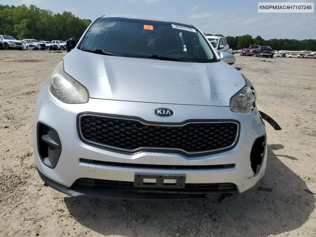 2017 Kia Sportage Lx VIN: KNDPM3AC4H7107245 Lot: 56982235