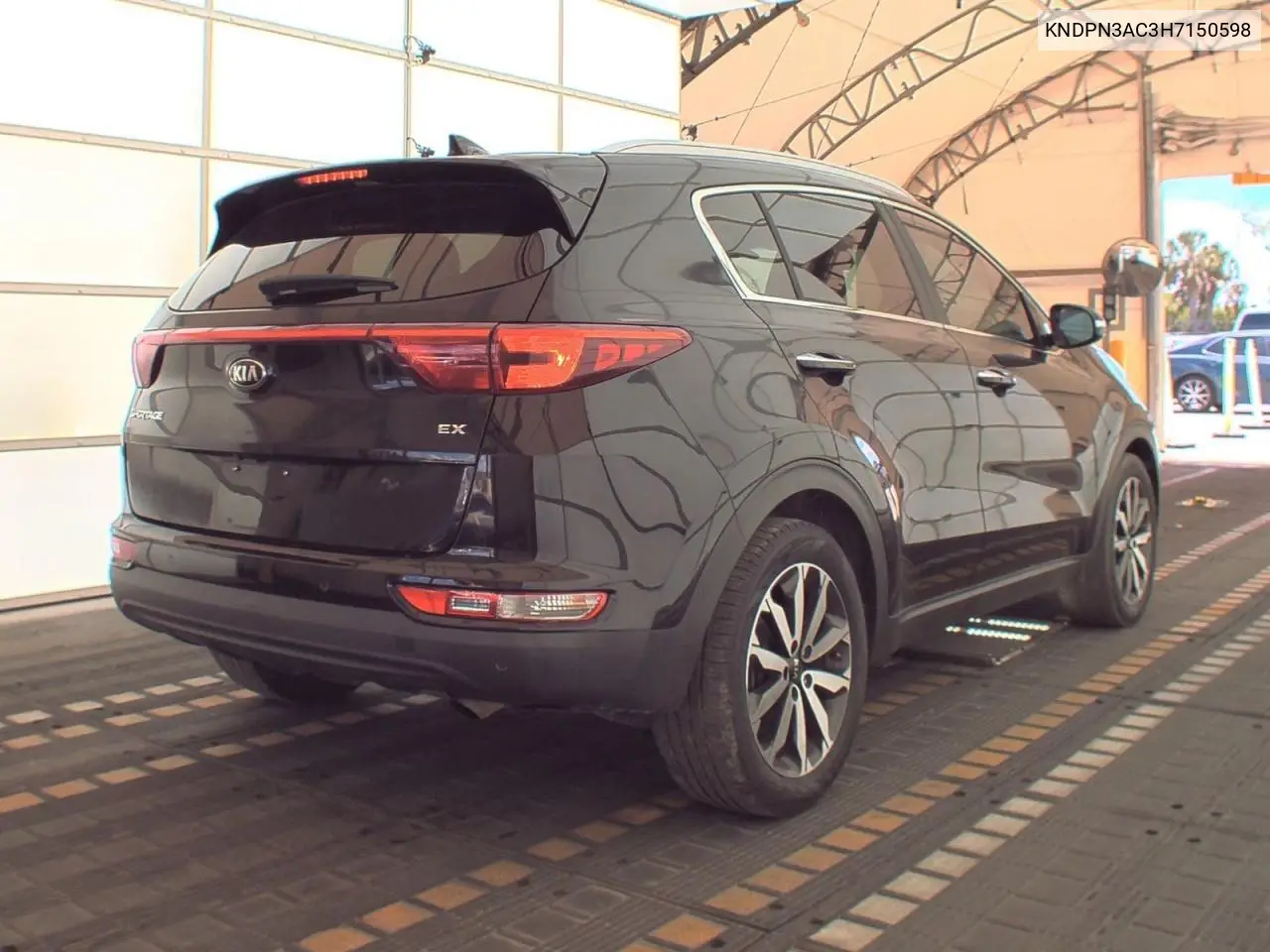 2017 Kia Sportage Ex VIN: KNDPN3AC3H7150598 Lot: 57365115